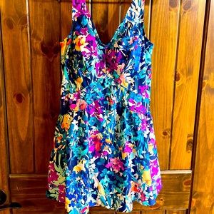 Azul Floral Swim Dress Size 14